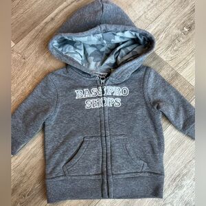 Bass Pro Shops Kids Gray Hoodie